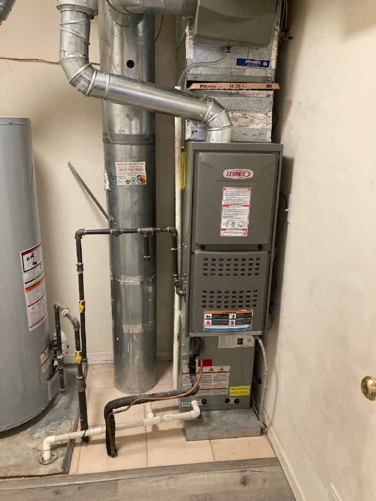 Installing Lennox Gas Heating System