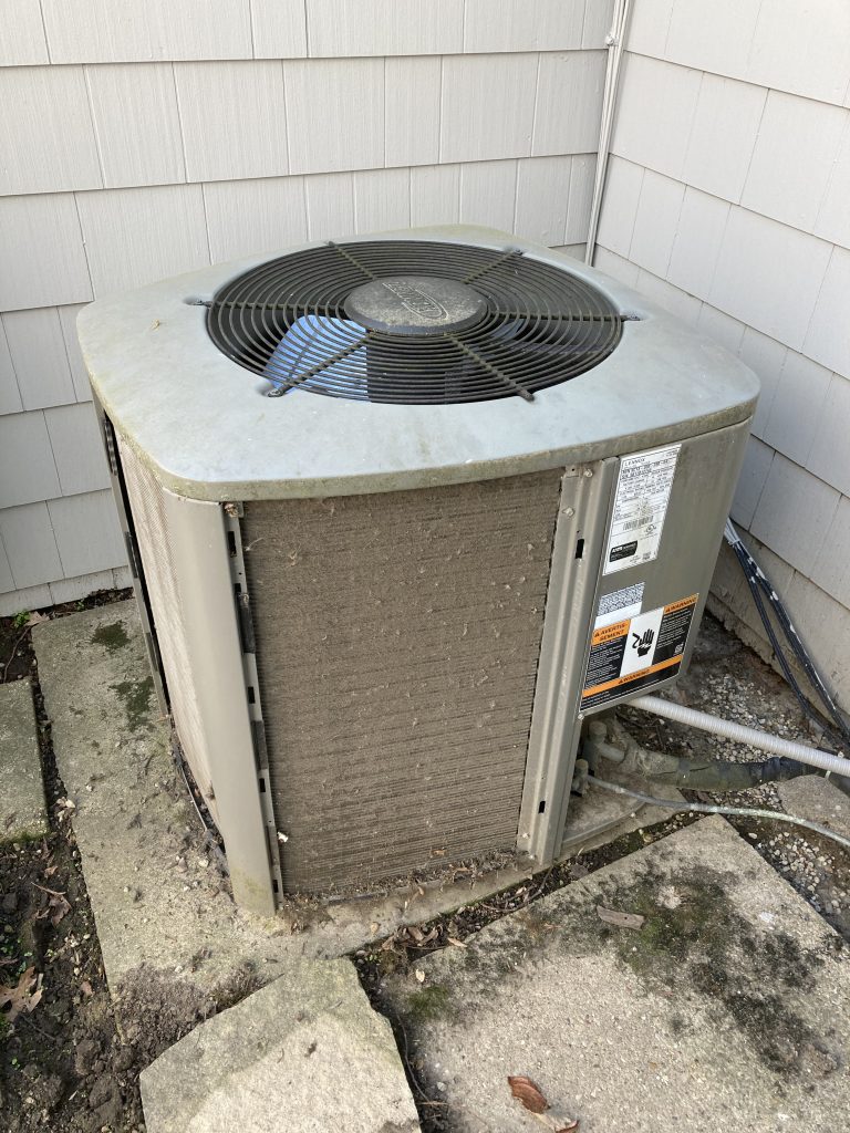 AC Maintenance - A Dirty AC Condenser