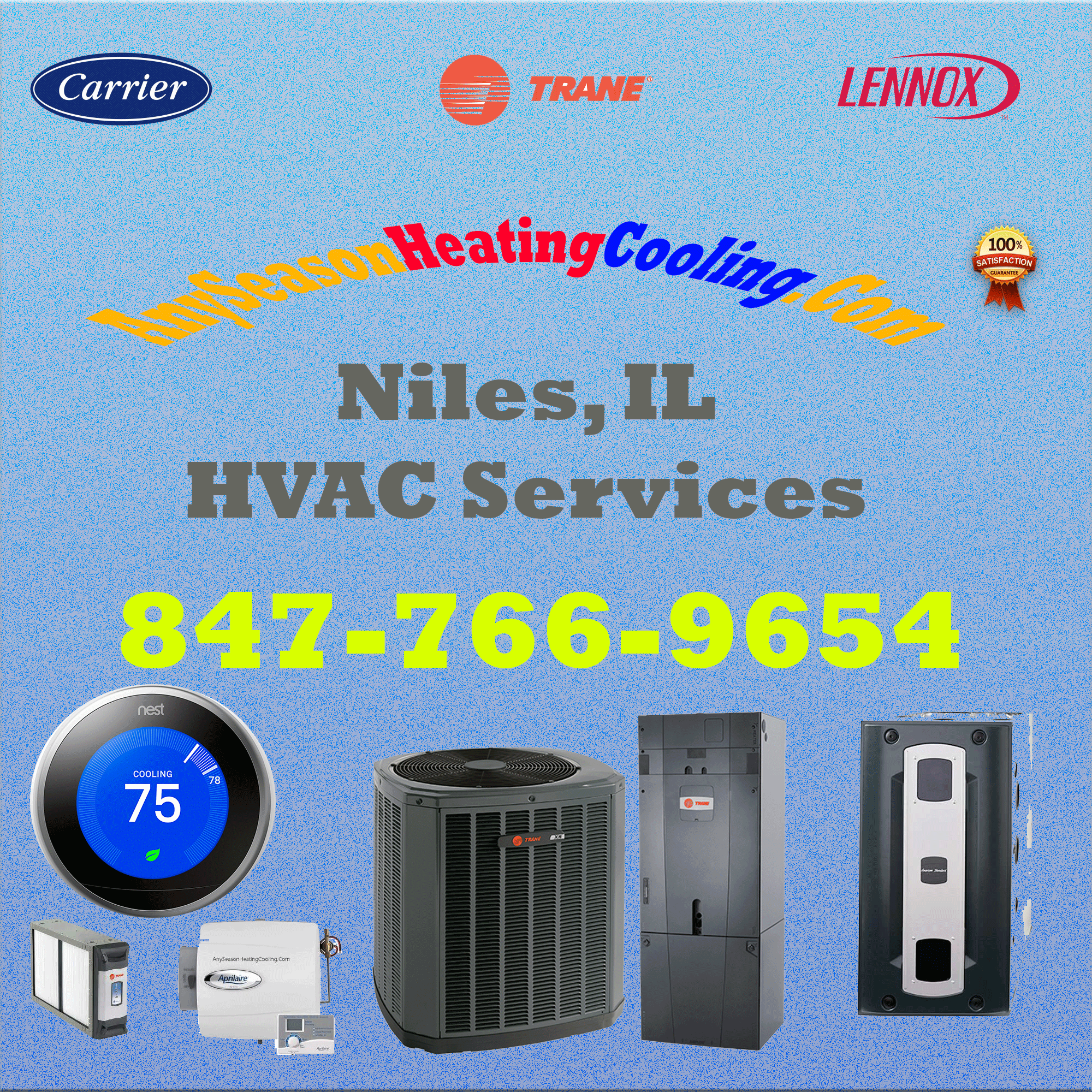 Niles IL Furnace Replacement for Less Furnace & AC Repair Near Me