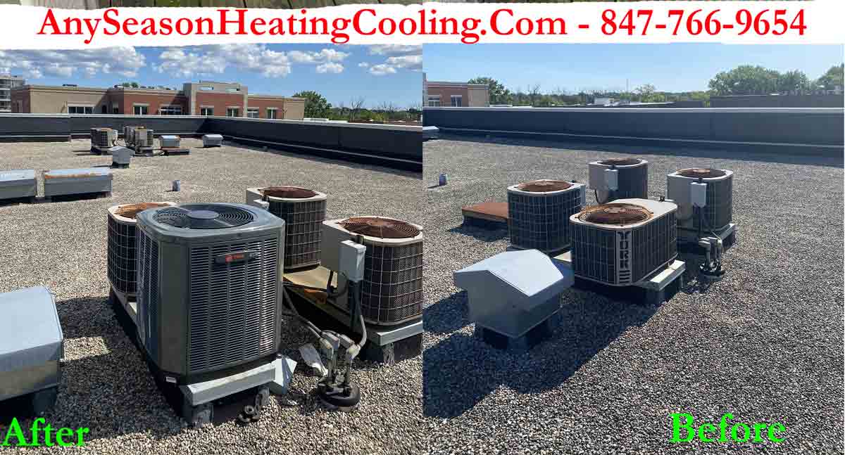 HVAC Services, Heating & Air Conditioning Services, Furnace Repair, Furnace Installation, Any Season Heating & Cooling - HVAC Contractor in Des Plaines, Park Ridge, Arlington Heights, Niles IL, Mount Prospect IL