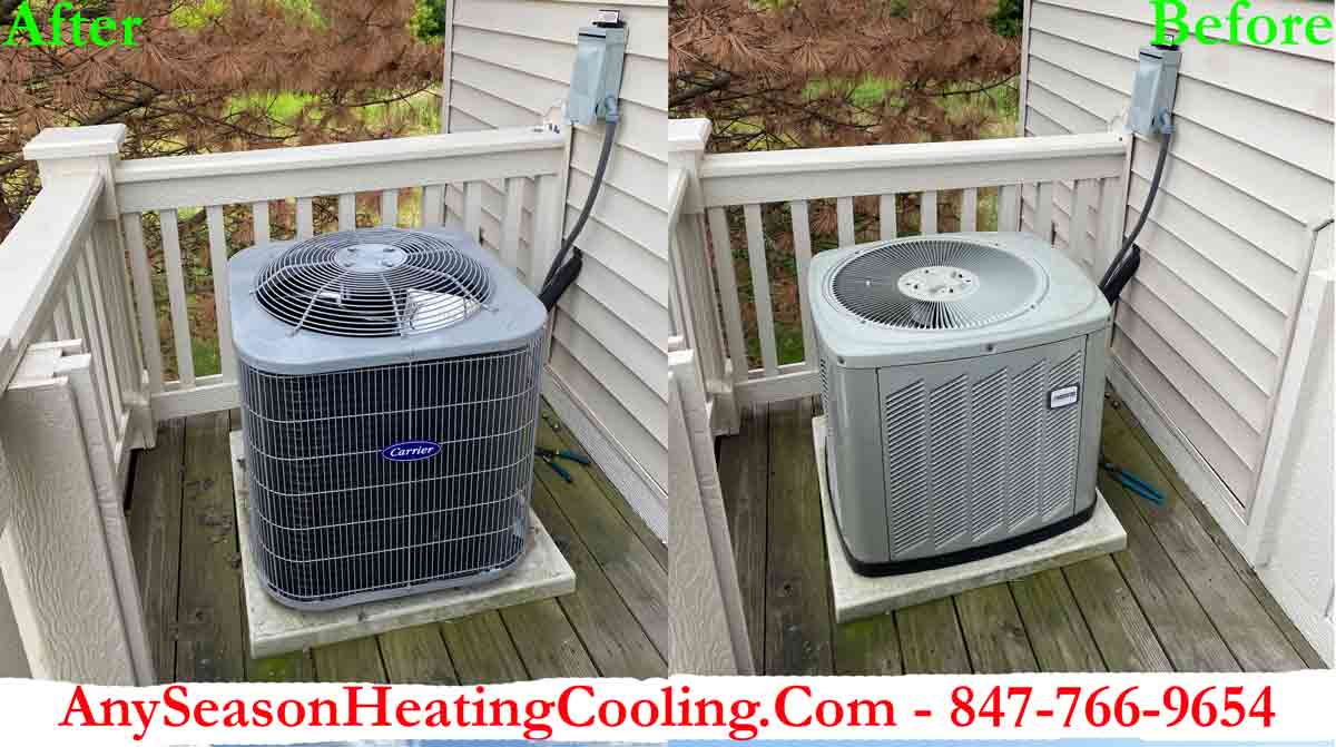 AC Replacement Service in Chicagoland area