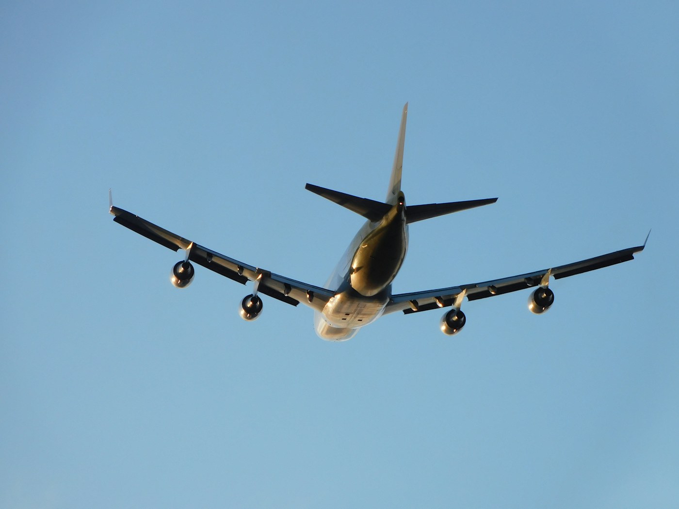 Airplane over the O'Hare area near Rosemont and Schiller Park Illinois