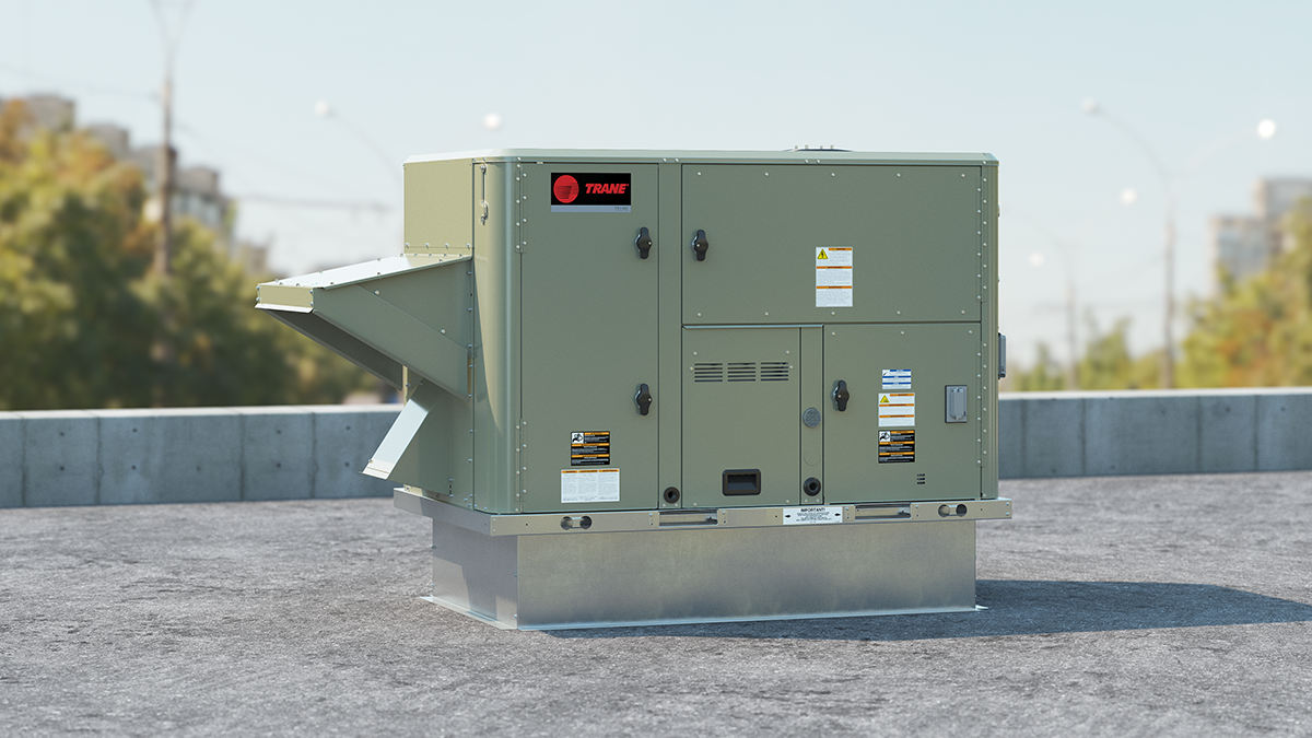 Commercial rooftop HVAC heating unit service in Des Plaines IL